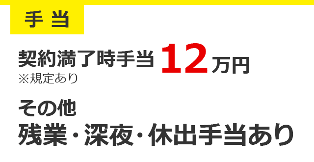 トヨタ紡織の手当