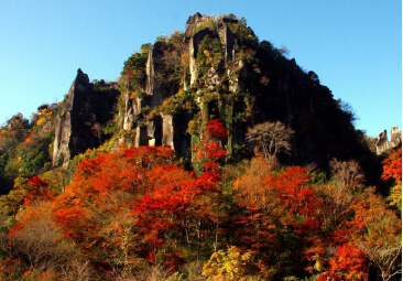 耶馬渓の紅葉